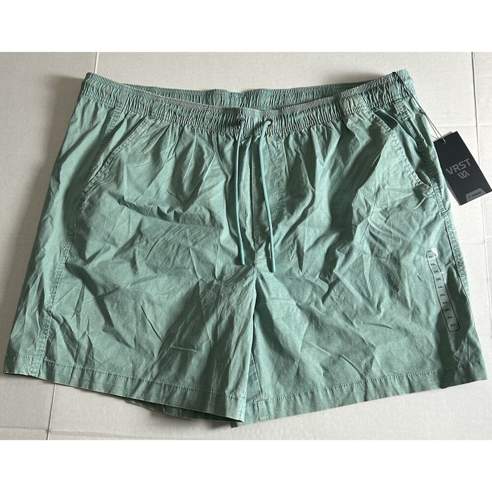 VRST Men's The Easy Shorts Size XXL Teal 7"‎ Inseam Casual